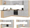 Eckküche Vicco R-Line Beton/Goldkraft Eiche 287 x 60 cm , Produktbild-Vorschau 7