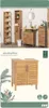 Waschbeckenunterschrank mdf 2 türen 1 regal innen - Produktbild-Vorschau 2