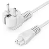 deleyCON 2m Netzkabel Stromkabel Schutzkontakt Stecker Typ Produktbild-Vorschau 1