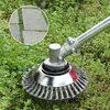 Unkrautbürste 150 x 254 mm für Freischneider mit 4 Adaptern Produktbild-Vorschau 2