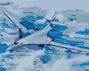 Zuty - Malen nach Zahlen - FLUGZEUG, 40x50 cm, mit Produktbild-Vorschau 1
