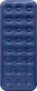 A blue inflatable mattress is shown from a top-down perspective on a white background. Náhled obrázku produktu