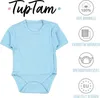TupTam Baby Jungen Kurzarm Wickelbody Baumwolle Body 5er Produktbild-Vorschau 2