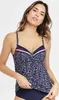 LASCANA Bügel-Tankini-Top Minimal marine-bedruckt Größe 40 Produktbild-Vorschau 5