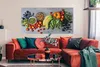 MuchoWow® Poster Obst - Farbe - Nüsse 150x75 cm - ohne Produktbild-Vorschau 2