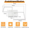 ZMH Deckenleuchte LED Deckenlampe Schlafzimmer 32W Produktbild-Vorschau 2