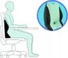 Ergonomisches Lendenkissen aus Memory Foam - Orthopädisches Produktbild-Vorschau 9