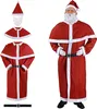 DETEX® Weihnachtsmann Kostüm 5tlg. Set Nikolaus Anzug Produktbild-Vorschau 1