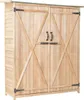 COSTWAY Gartenschrank Holz mit Satteldach, Gerätehaus, Produktbild-Vorschau 1