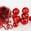 Lot de 77 boules de Noël rouge Décorations pour sapin en Voir les images du produit 5