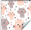 10m VLIES TAPETE Rolle Kinderzimmer Schüne Kleine Katzen Produktbild-Vorschau 1