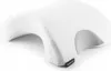 A white viscoelastic neck pillow for couples. Anteprima dell’immagine prodotto