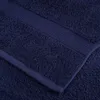 Asciugamani vidaXL Premium SOLUND, 10 pezzi, blu navy, Anteprima dell’immagine prodotto 5