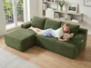 GLP 238 cm Modulares Sofa, Ecksofa mit Recamiere links Produktbild-Vorschau 9