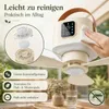 3-in-1 Tischventilator mit Licht Akku, H43cm Mini Camping Produktbild-Vorschau 5