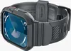 A close-up, angled view of a rugged smartwatch case and band. Anteprima dell’immagine prodotto