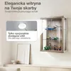 K-Möbel Szafka wisząca szklana w kolorze dąb sonoma Podgląd zdjęcia produktu 5