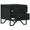 Nachttische 2 Stk. Schwarz 40x30x40 cm Holzwerkstoff Produktbild-Vorschau 6