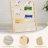 Bücherregal für kinder 75x30x76cm aus Baumwolle Leinen und Produktbild-Vorschau 4