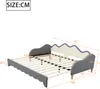 okwish Schlafsofas Polsterbett 90x190/180x190cm, Tagesbett Produktbild-Vorschau 8