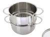 KARL KRÜGER Biodünster Kartoffeldämpfer 2,1 l Ø16cm Anteprima dell’immagine prodotto 6