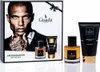 A gift set for men containing perfume and shower gel, presented in a box with a model's image. Anteprima dell’immagine prodotto