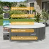 AREBOS Whirlpool aufblasbar | Ø208cm | 6 Personen | 130 Produktbild-Vorschau 3