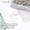 2000x spilli - spilli da disegno e spille da testa 13 mm - Anteprima dell’immagine prodotto 2