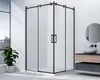 Gelco DRAGON BLACK, rechthoekige douchecabine, 800x900 mm, Productafbeelding-voorbeeld 1
