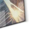 DEQORI Glasbild Echtglas 50x50 cm 'Wall Street Produktbild-Vorschau 5