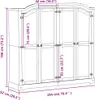 vidaXL Armoire Corona 194x52x186 cm Pin massif Voir les images du produit 7