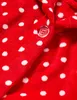 Playshoes - Accappatoio in pile per bambini - Rosso a pois, Anteprima dell’immagine prodotto 2