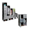 relaxdays 10024527_49 relaxdays Kleiderschrank transparent Náhled obrázku produktu 3