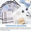 MODFU 12er Set Herren Stofftaschentücher Baumwolle, kariert Produktbild-Vorschau 9