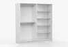Kleiderschrank 4-türig – moderner Schrank viel Stauraum, Produktbild-Vorschau 7