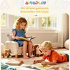 Súprava detského toaletného stolíka AIYAPLAY s kreslom, Náhľad obrázku produktu 9