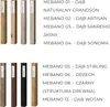 MEBANO 12 Szt. Lameli Ściennych MDF Premium 275 x 3 x 3,8 Podgląd zdjęcia produktu 5