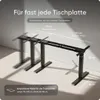 DESKSPACE PRO Plus Höhenverstellbarer Schreibtisch Gestell Produktbild-Vorschau 9