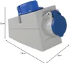 AS Schwabe 61449 CEE Prise murale 16 A 230 V 1 pc (61449) Voir les images du produit 4