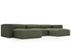 GrainGold Ecksofa U-Form Landi - Moderne Cord Ecksofa, Produktbild-Vorschau 2