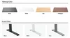 Spire Sitz-Steh-Schreibtisch – ergonomischer Arbeitsplatz – Produktbild-Vorschau 13