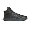 adidas Hoops 3.0 Mid WTR Schnürstiefel Schwarz Produktbild-Vorschau 3