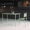 sweeek - Gartentisch aus Stahl für 4 Personen - Grün Produktbild-Vorschau 4
