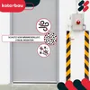 KOTARBAU® 2 pezzi Paraspifferi Sottoporta PVC 100 cm Bianco Anteprima dell’immagine prodotto 2