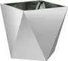 vidaXL Pflanzkübel Silber 40 x 40 x 40 cm Verzinkter Stahl Produktbild-Vorschau 1