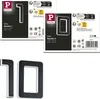 Paulmann Bundle Solar LED numer domu światło numer 10 Podgląd zdjęcia produktu 1