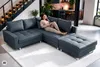 riess-ambiente Wohnlandschaft KENT 220cm anthrazit Produktbild-Vorschau 10