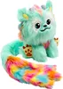 A plush toy monster with rainbow-colored fur. Produktbild-Vorschau