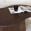 Couchtisch Organic 120cm - Dunkelbraunes Mangoholz - Jessie Produktbild-Vorschau 6