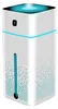 A white humidifier with blue accents and light. Náhled obrázku produktu
